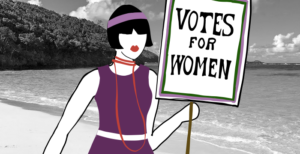 Votes for Women Flapper