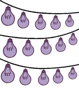Innovation Chain lightbulbs